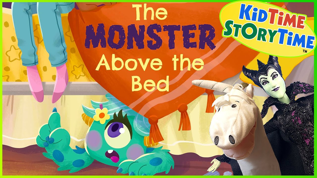 The MONSTER ABOVE the Bed 🛌 Monster read aloud