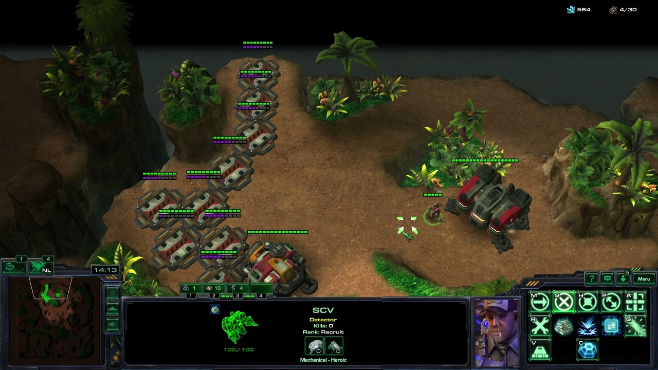 Starcraft 2 Arcade Map Zombie Defense #3