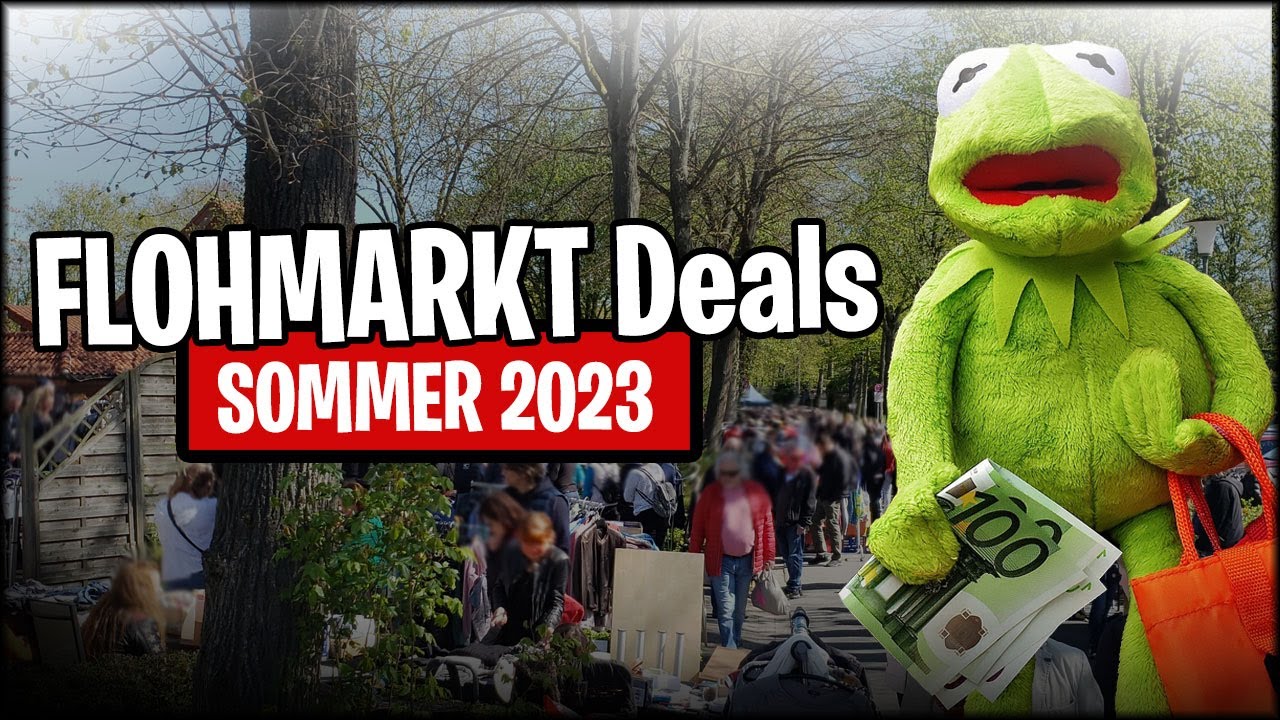 Videospiel Flohmarkt Deals Trödelmarkt Saison Sommer 2023
