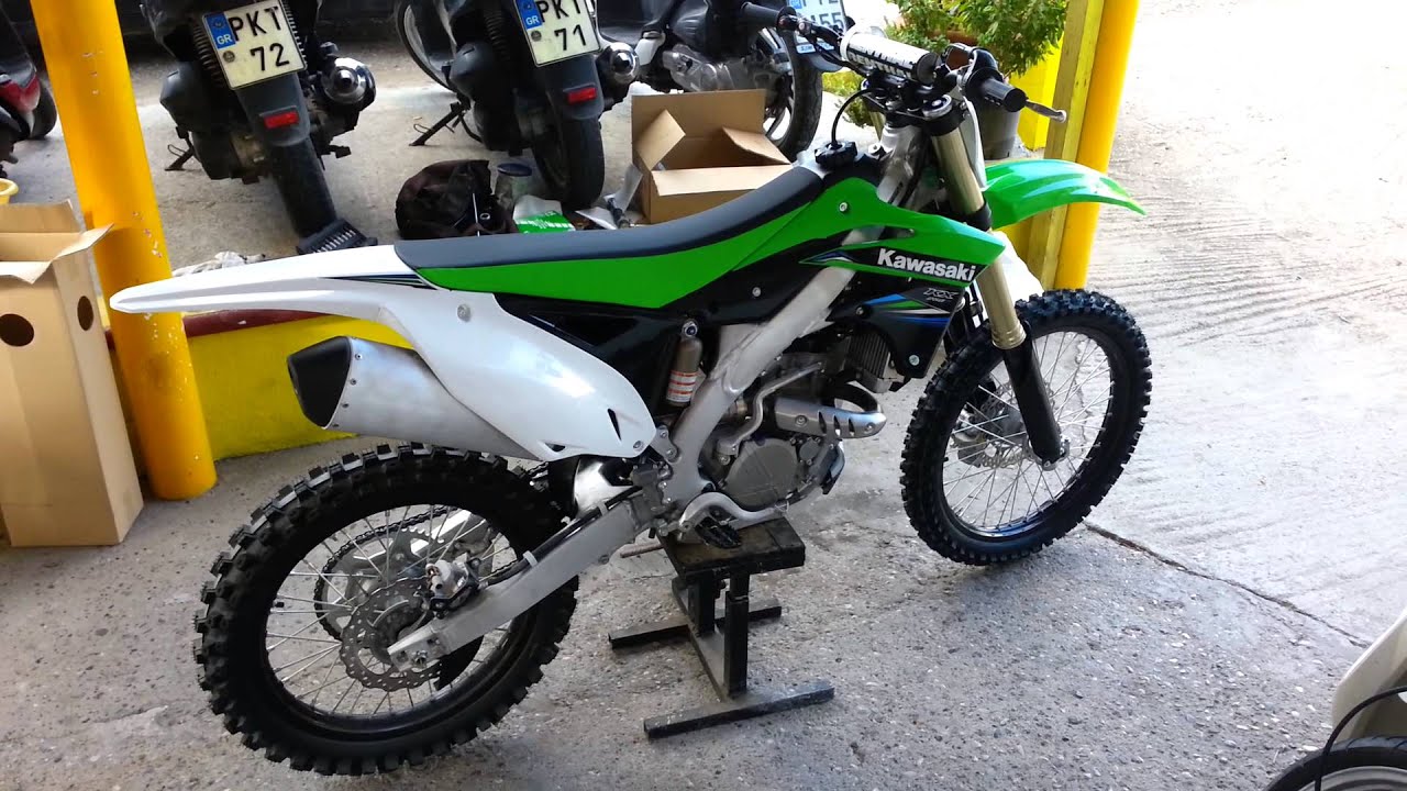 Kawasaki kx 250f 2014 first run
