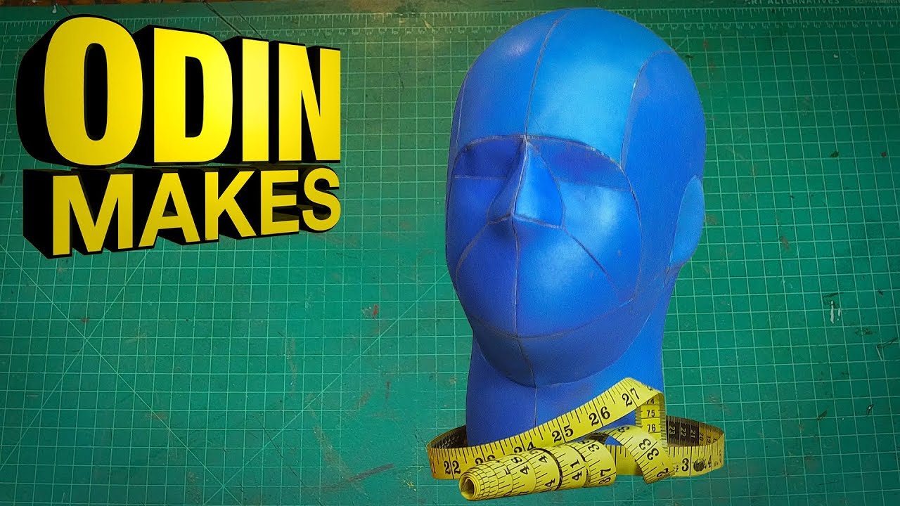 Odin Makes: Styrofoam Head Cover | head cast substitute