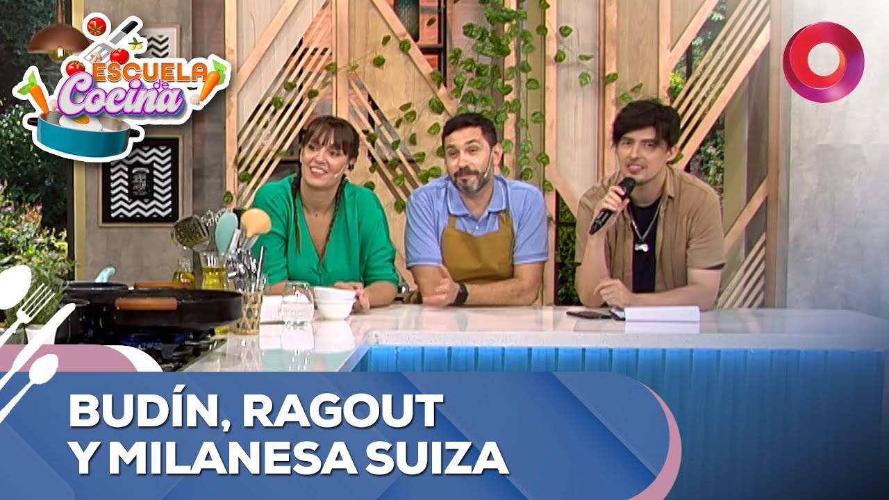 BUDÍN, milanesa SUIZA y RAGOUT | #EscuelaDeCocina Completo - 09/04 - El Nueve