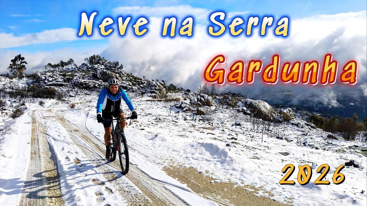 Neve na Serra da Gardunha 2026