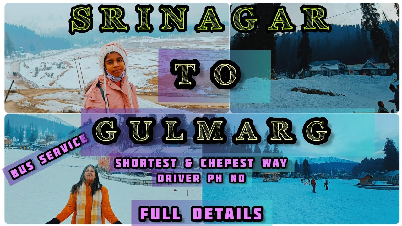 Srinagar To Gulmarg | Best and cheapest way| #TimeToTravel