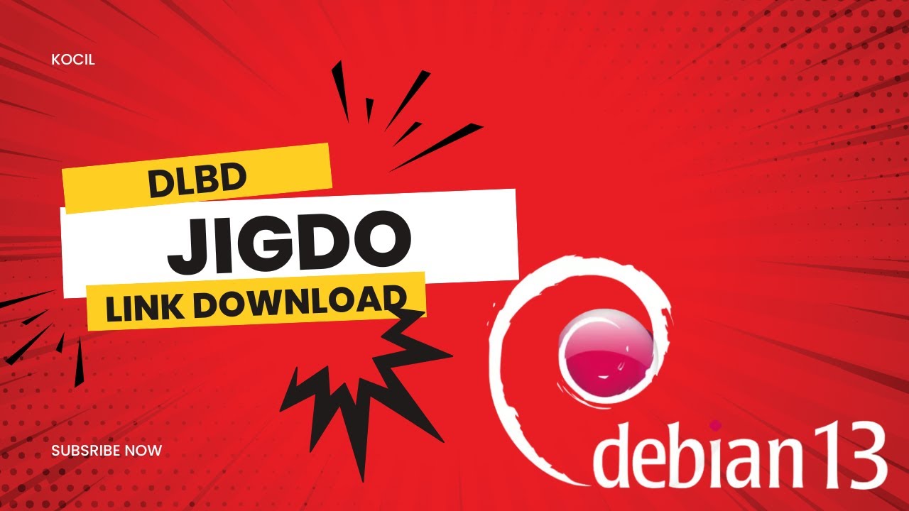 Download Debian 13 DLBD via Jigdo &mdash; Bikin Repo Offline Buat Lab/Kelas