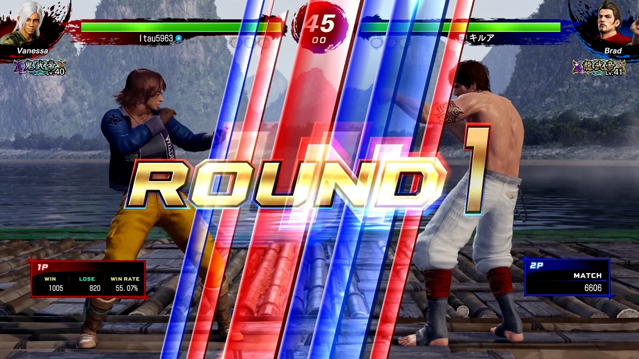 【VF5 R.E.V.O. 高段位戦】 鬼武帝 ベネッサ VS 龍武帝 ブラッド