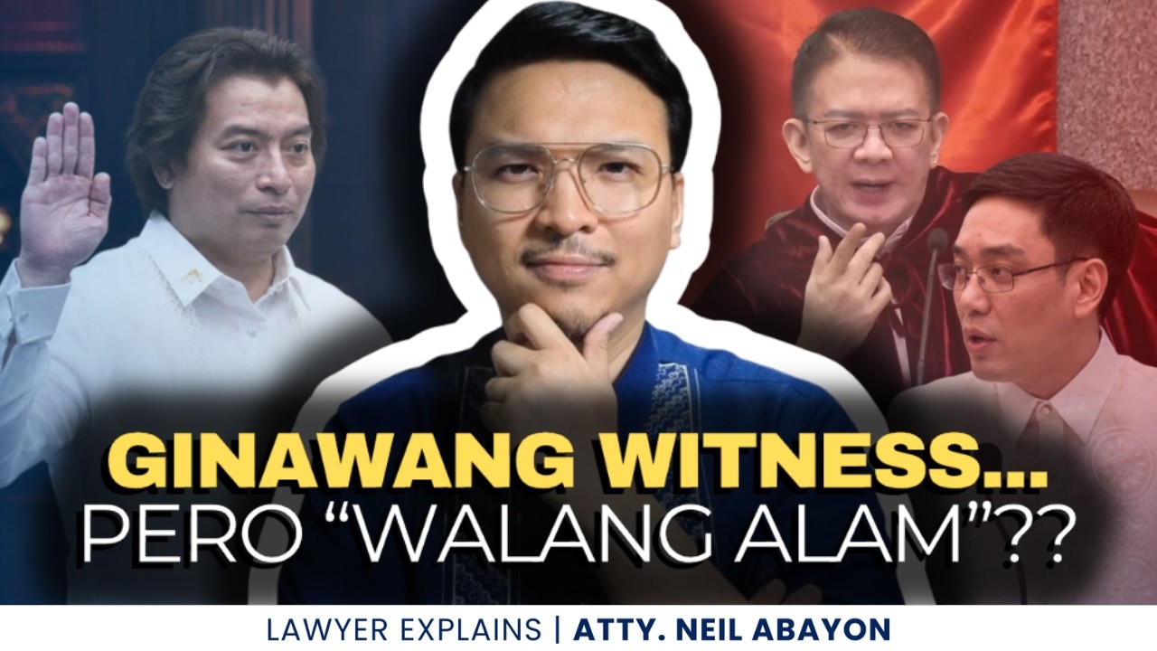DAY 21 VP Sara Impeachment&mdash;Atty. Poa TESTIFIES: &ldquo;Ang Abogadong Walang Alam&rdquo;? #AttorNEIL