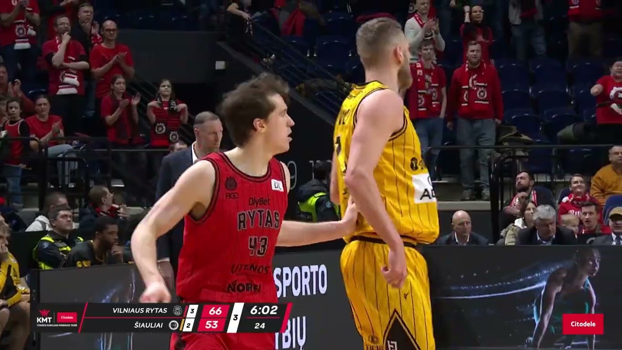 „Citadele KMT“ rungtynių apžvalga: „Rytas“ - „Šiauliai“ [2026-01-15]