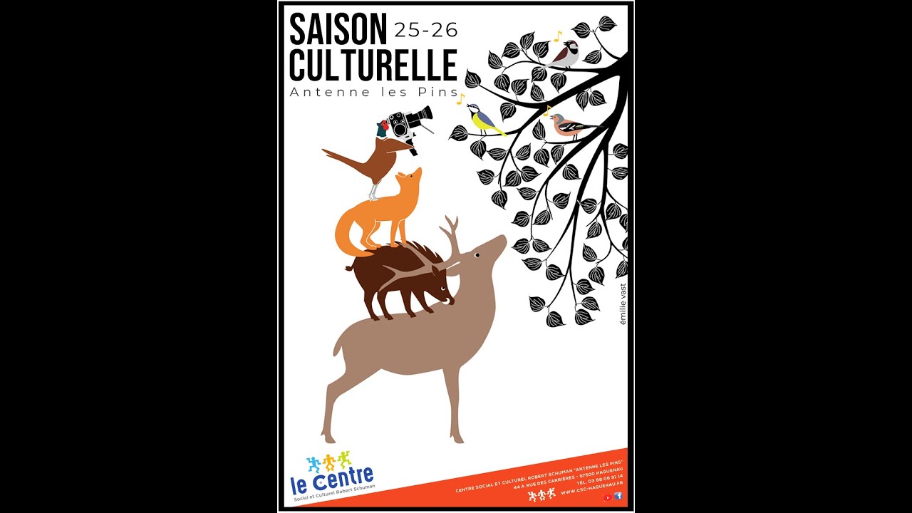 Teaser saison culturelle CSC Robert Schuman 2026