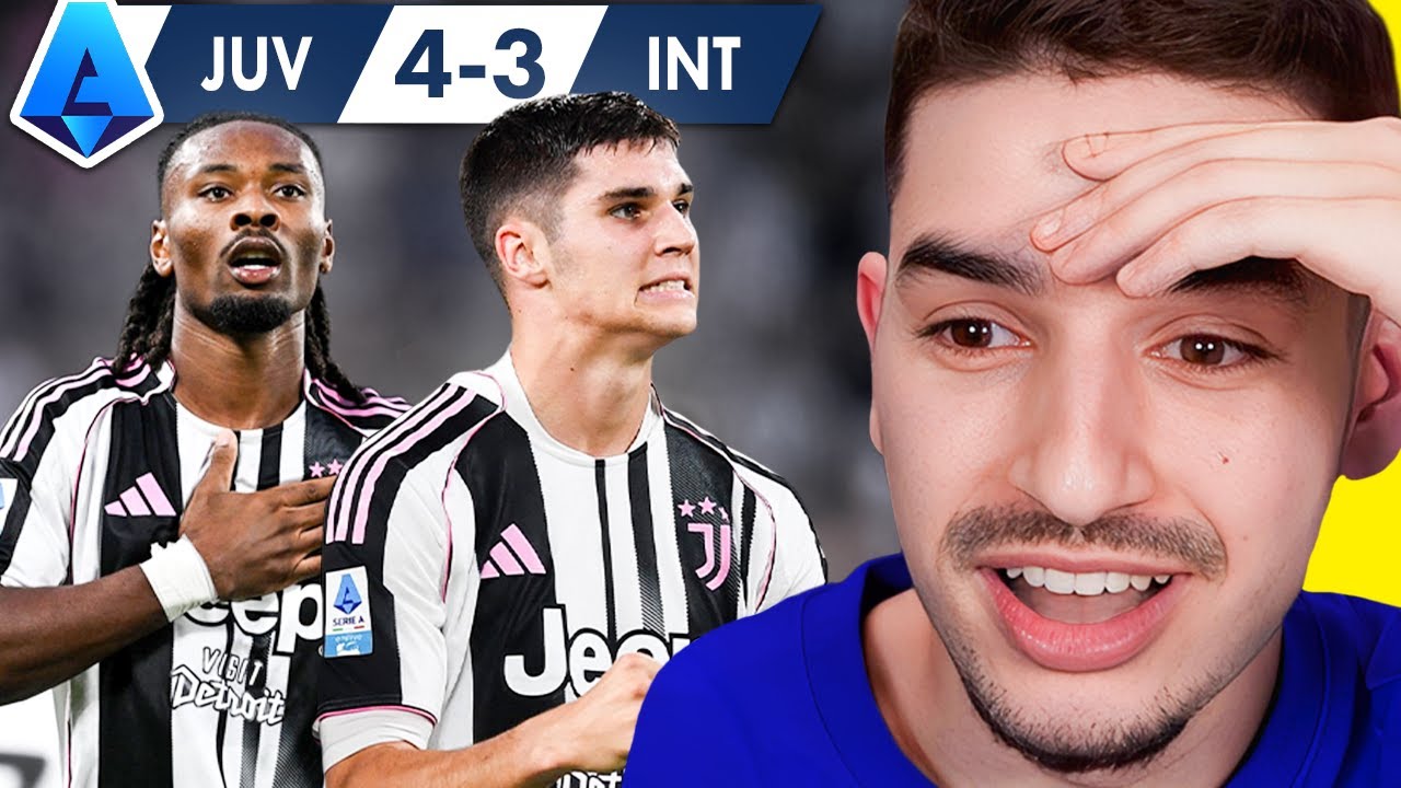 Juventus 4-3 Inter Milan Was UNBELIEVABLE!