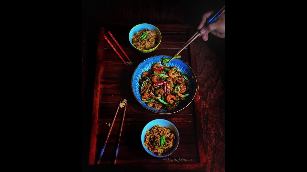 How to make stir fry and Egg rice at home | Easy &Restaurant Style by trailofspices_