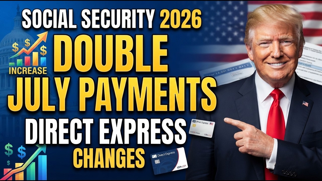 Social Security 2026 Update: Double July Payments & New Direct Express Changes