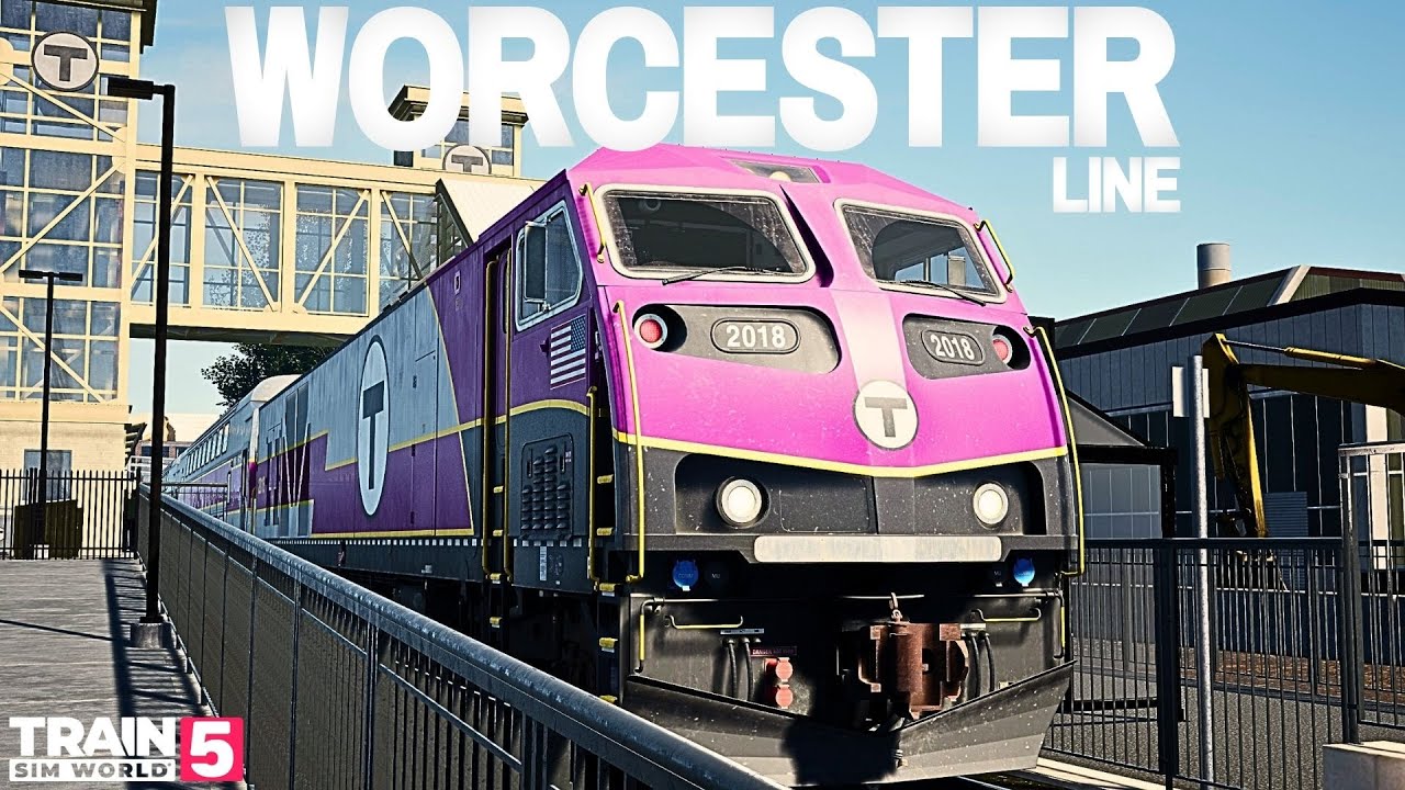 MBTA 'Worcester Line' 🫘 // FIRST LOOK // #tsw5
