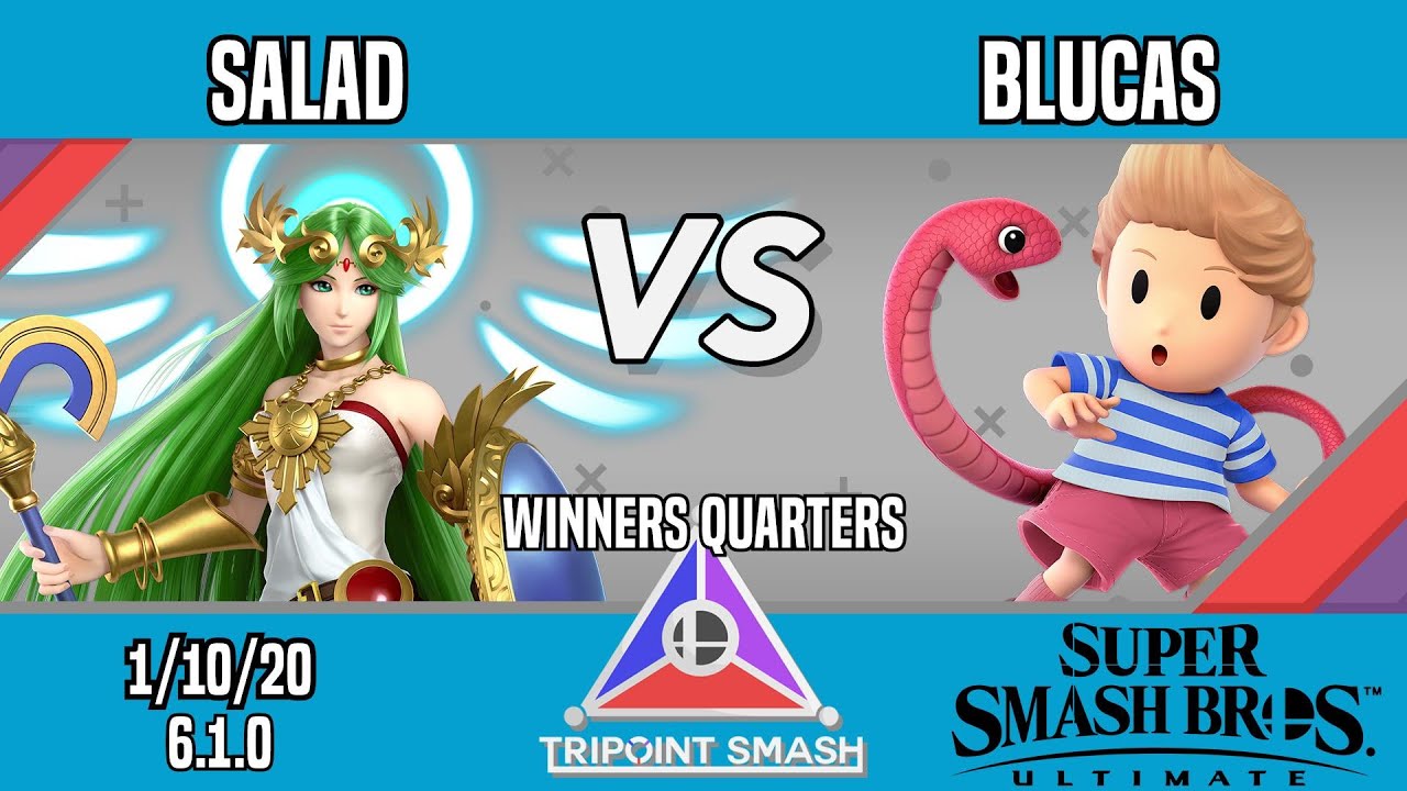 Tripoint Smash 92 - Winners Quarters - Salad(Palutena) Vs. Blucas(Lucas)