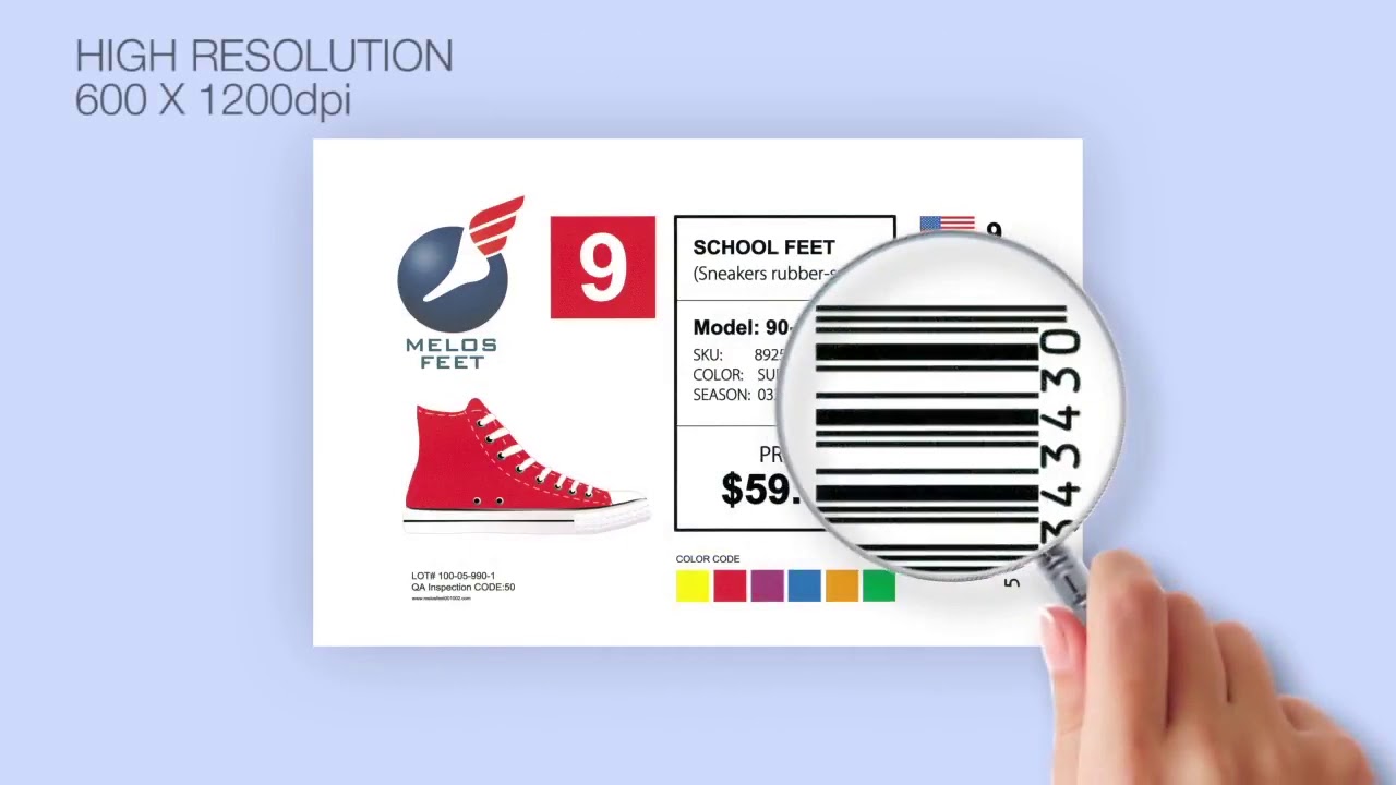 Epson ColorWorks C7500G precisioncore technology