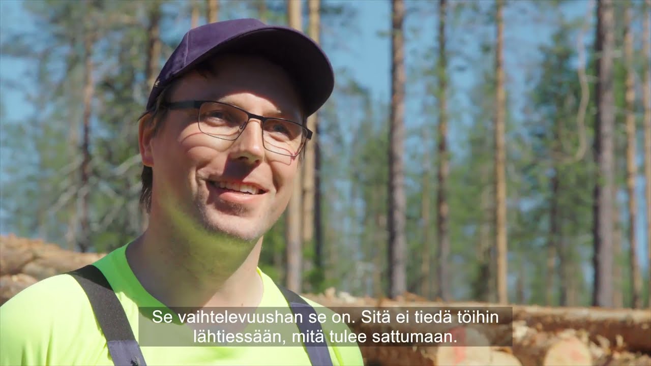 Metsätyö on toinen luontoni: osa4:  Puukuljetus