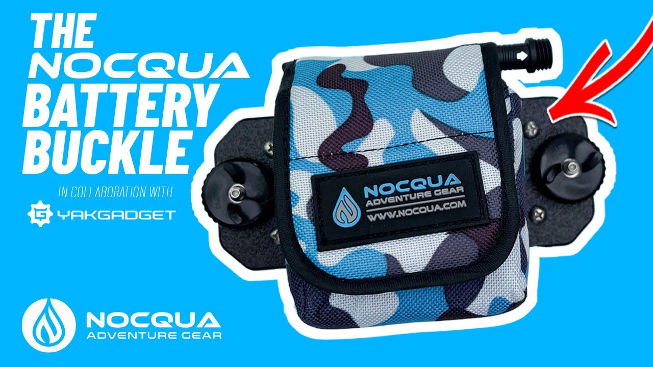 The NOCQUA BATTERY BUCKLE is HERE! Stow Nocqua Batteries Anywhere!