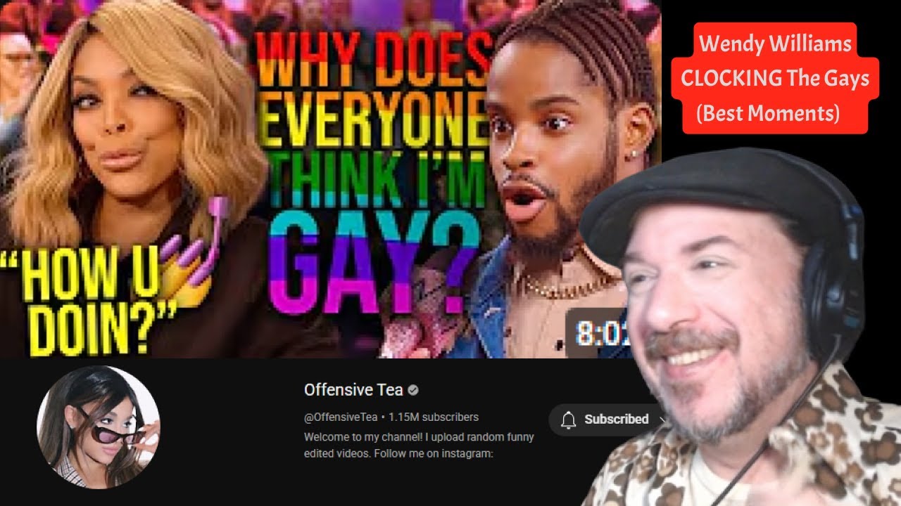 Lance B Reacting to Offensive Tea '' Wendy Williams CLOCKING The Gays (Best Moments) 🏳️‍🌈✨ ''