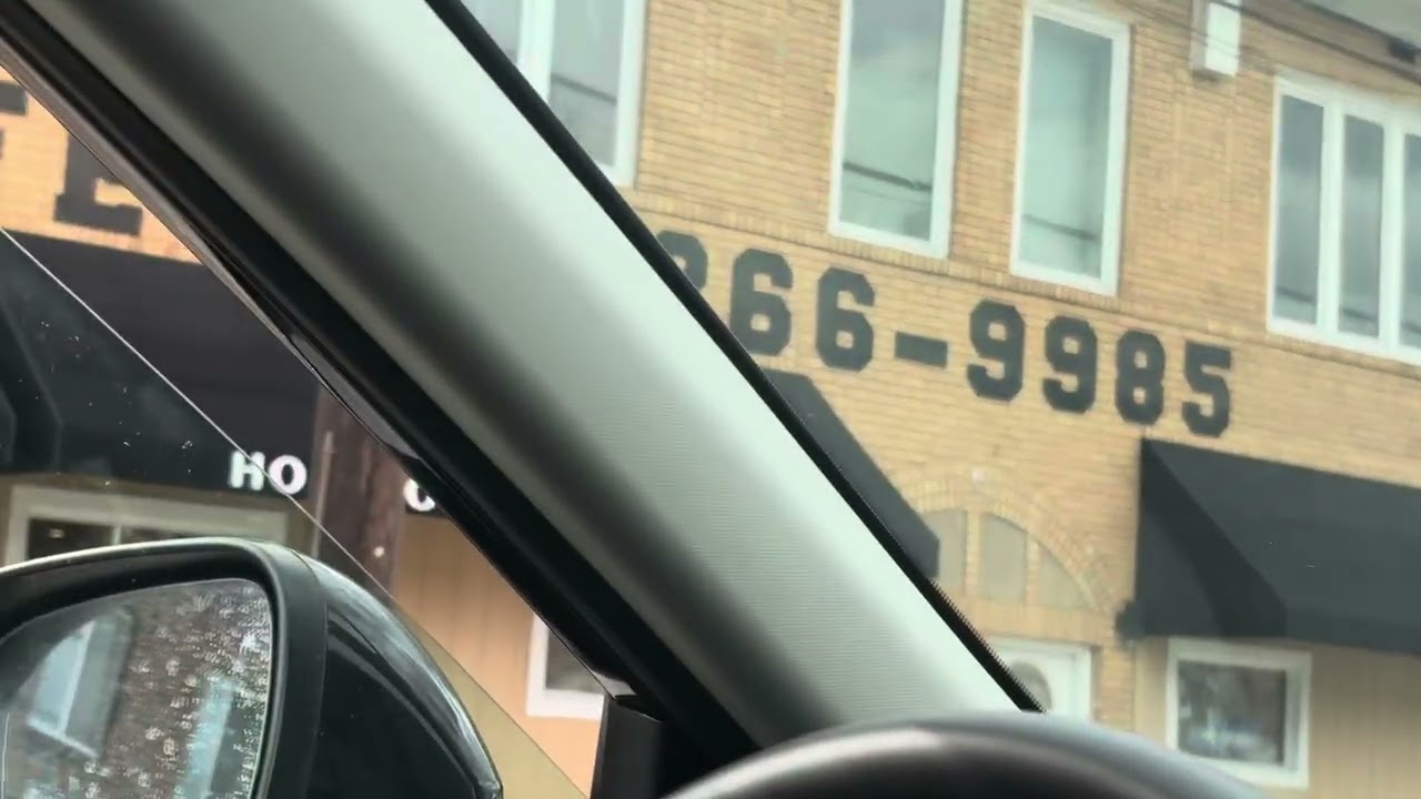 Driving through Ambridge PA