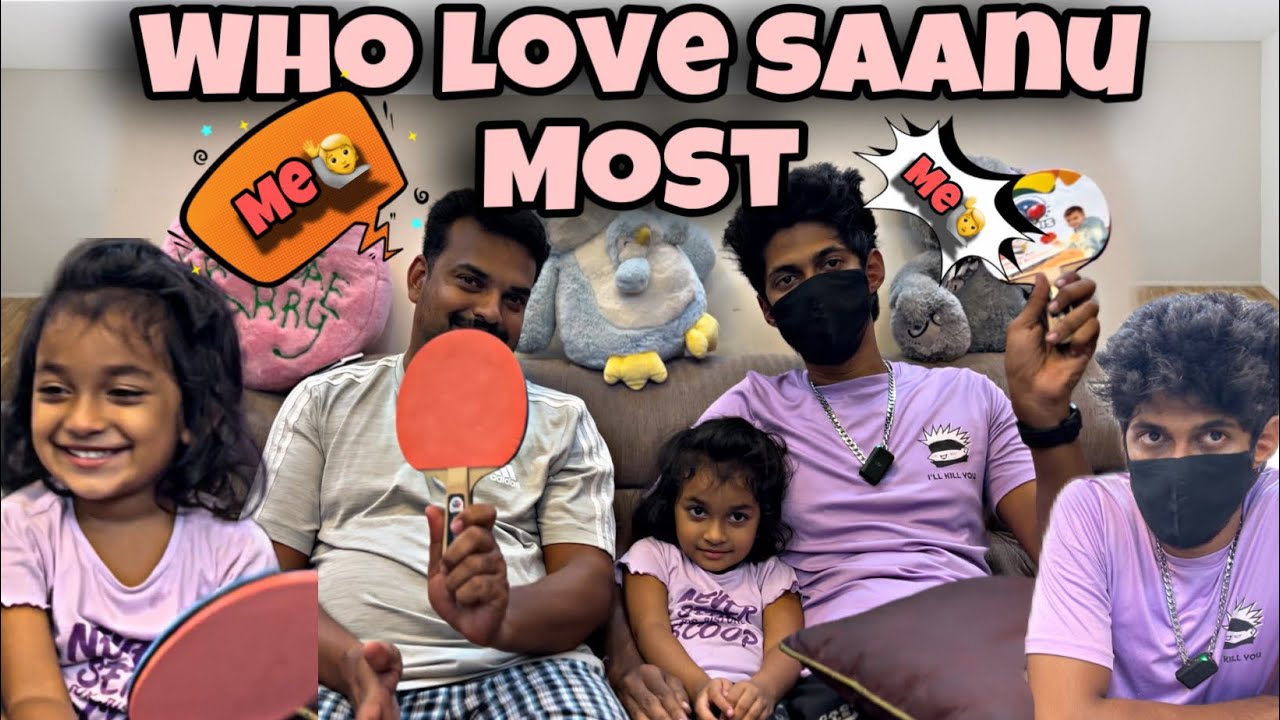 Who love saanu most😍 | அப்பா vs தாய்மாமா💥 🤯don’t fight 🥊 #saanvikashree