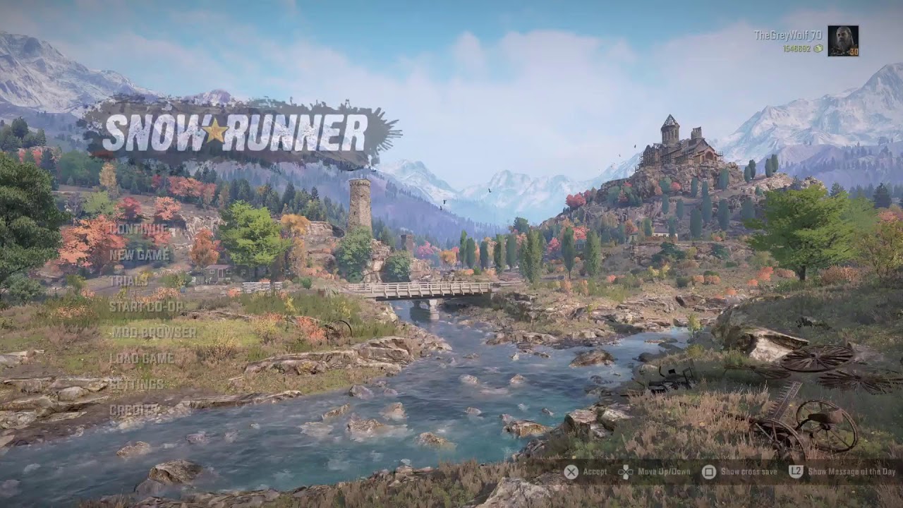 Snow Runner Zurdania PS5 Sunday night chill 5.67