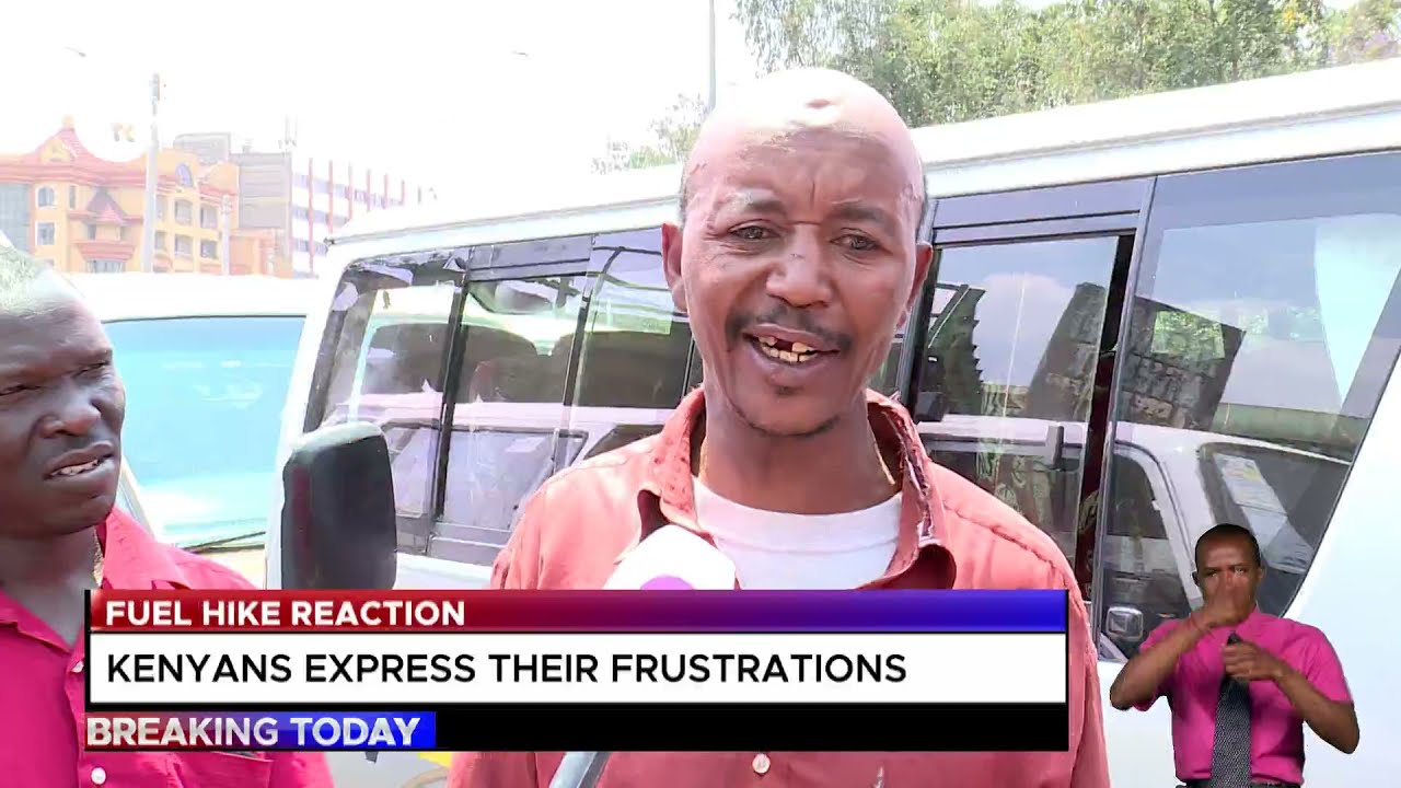 Kenyans express their frustrations over hiked fuel prices #FuelPrices #Petrol #Diesel #Kerosene