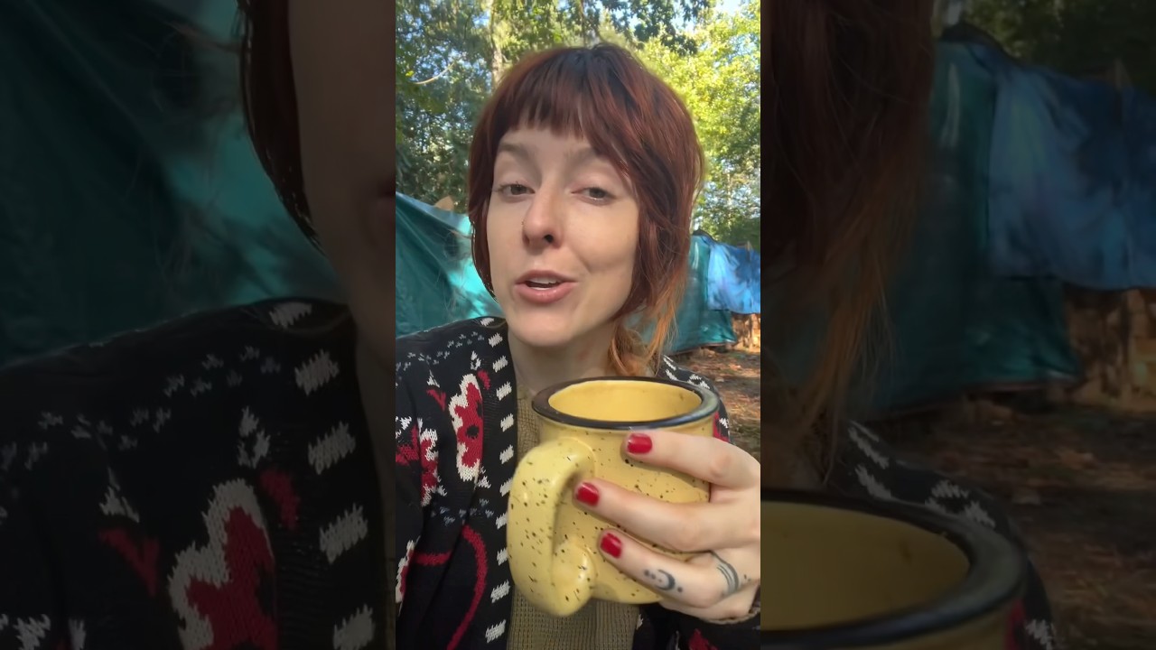 Living off grid without buying your own land #offgrid #tinyhouse #yurtlife