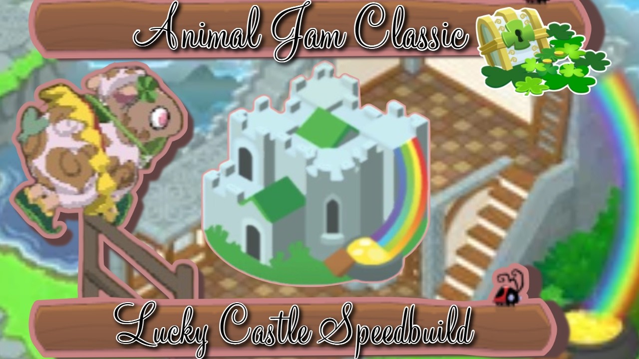 Animal Jam Classic 2026: Lucky Castle Den Speedbuild
