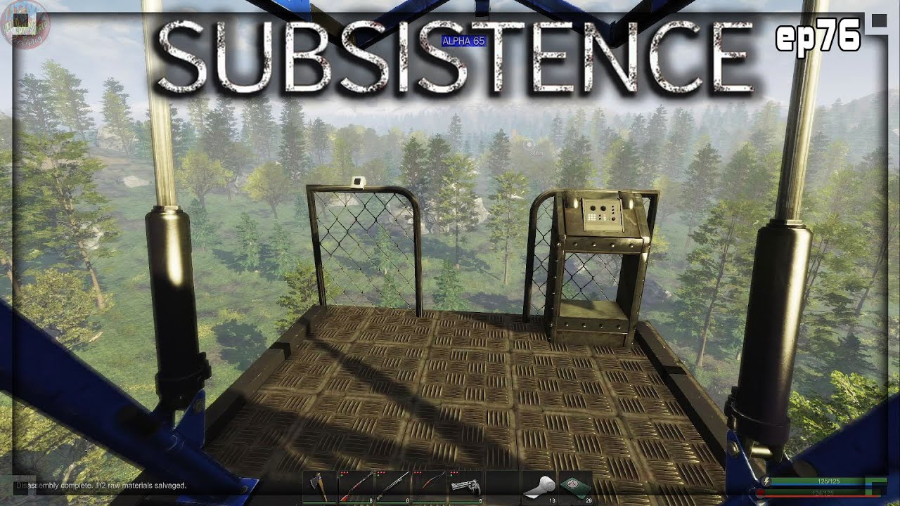 Subsistence - S5 ep76 - Cable Car To Oretastic.. - Base building, Craft, survival