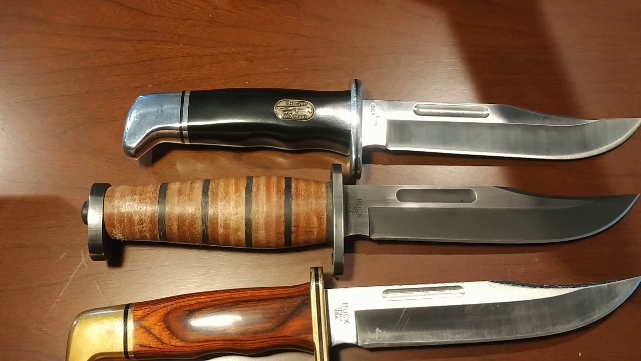 Hunting Knives For Bushcraft- Buck 119 pt7
