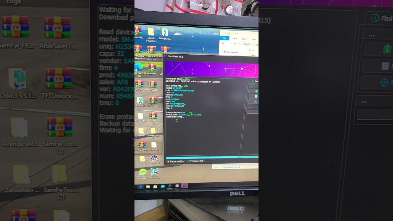 samsung a04 frp unlock with samflash tool..