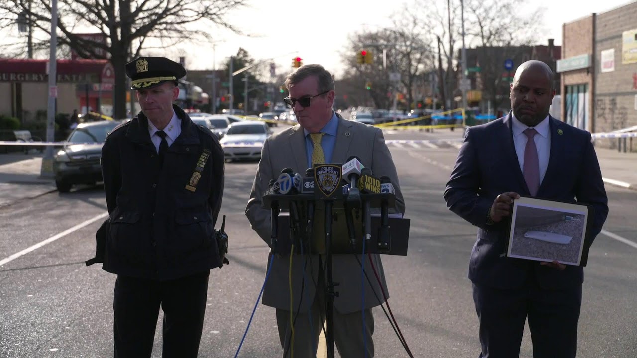 Watch as NYPD Executives provide an update on an ongoing investigation in Brooklyn. | 03-12-25
