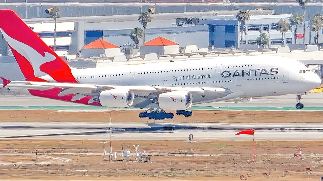 🇺🇸Heavy Jets at LAX ✈️ 19-Minute Plane Spotting Session
