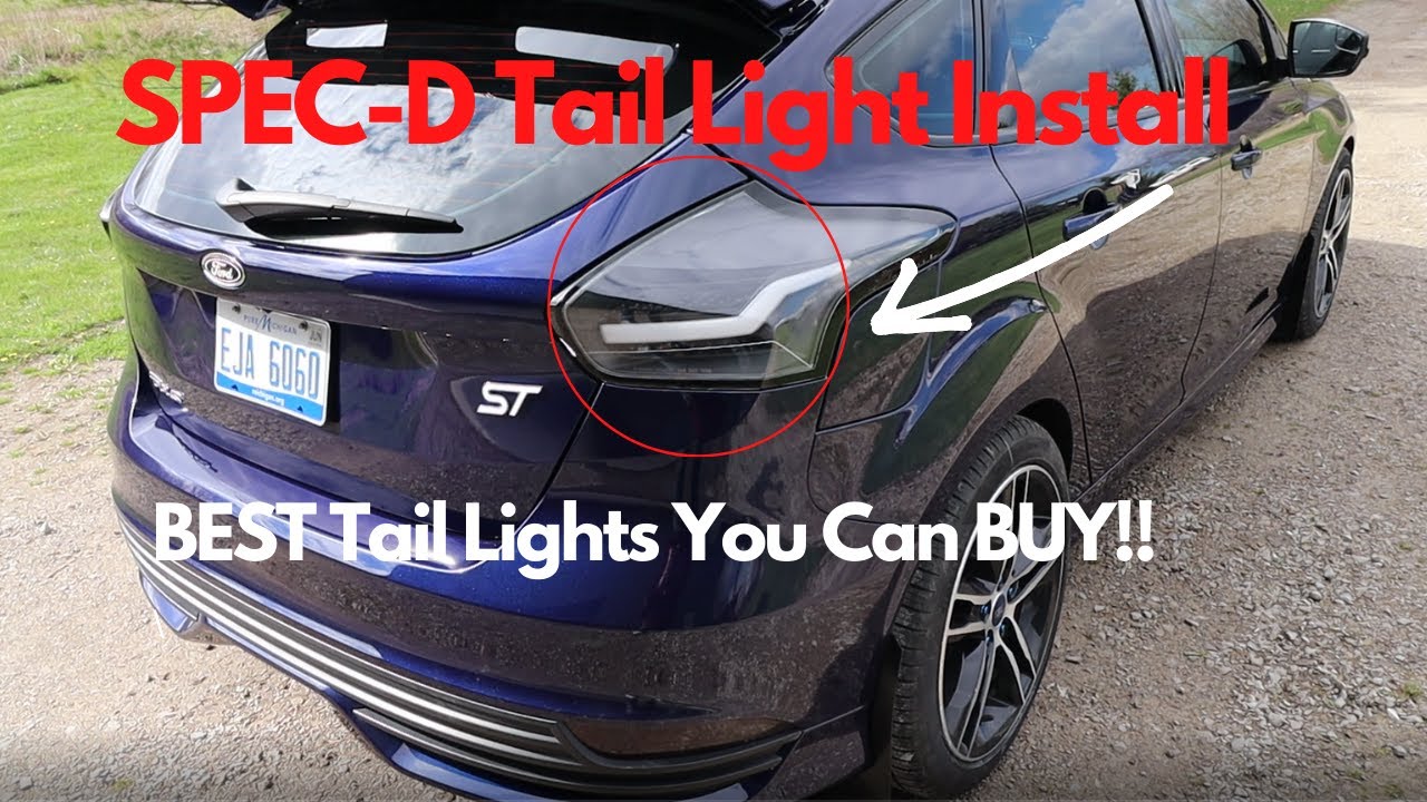 Focus ST Gets Spec-D Tail Lights