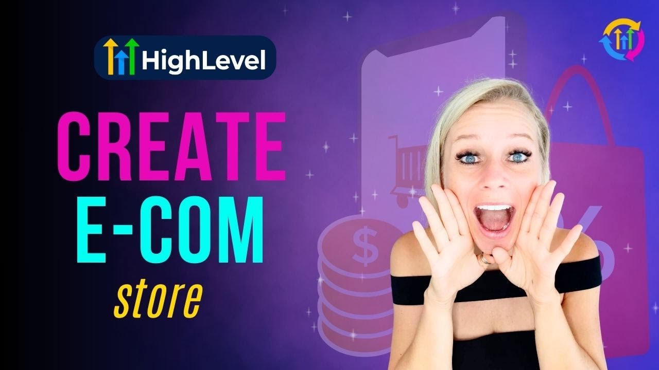 GoHighlevel CRM: How to Create an E-commerce Store on Highlevel FULL SETUP #ghl #gohighlevelreviews
