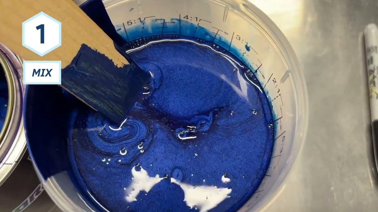 Pettit Paint - Ikonikolor Pro Base Coat Metallic Mixing and Application