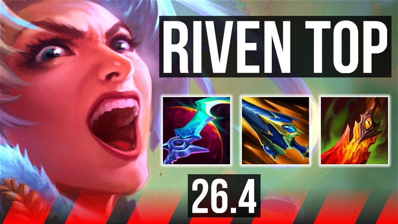 RIVEN vs ZAAHEN (TOP) | Good KDA: 11/1/7 | EUNE Master | 26.4