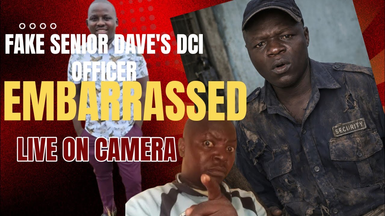 Senior Dave's fake DCI's addressed Utaambia nn watu @MalaikaKNorway @Dmkfavouredtv @comradesflavour 