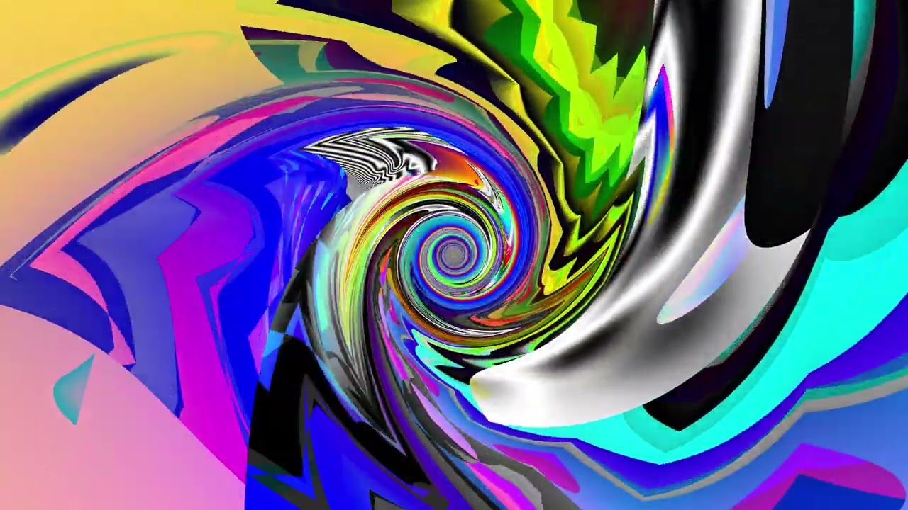 Abstract video synthesis loop 4K 60fps 600secs cpe1 023