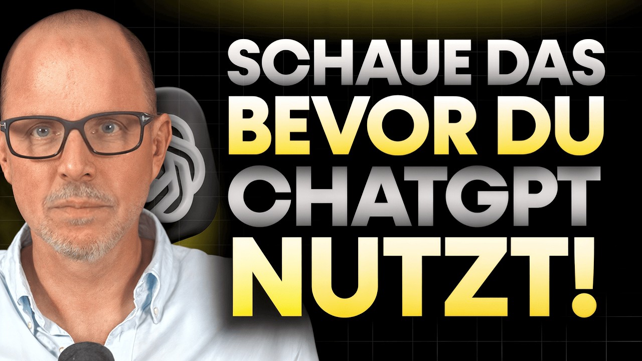 Prof. Christian Solmecke WARNT: Schaue dieses Video bevor du ChatGPT nutzt!