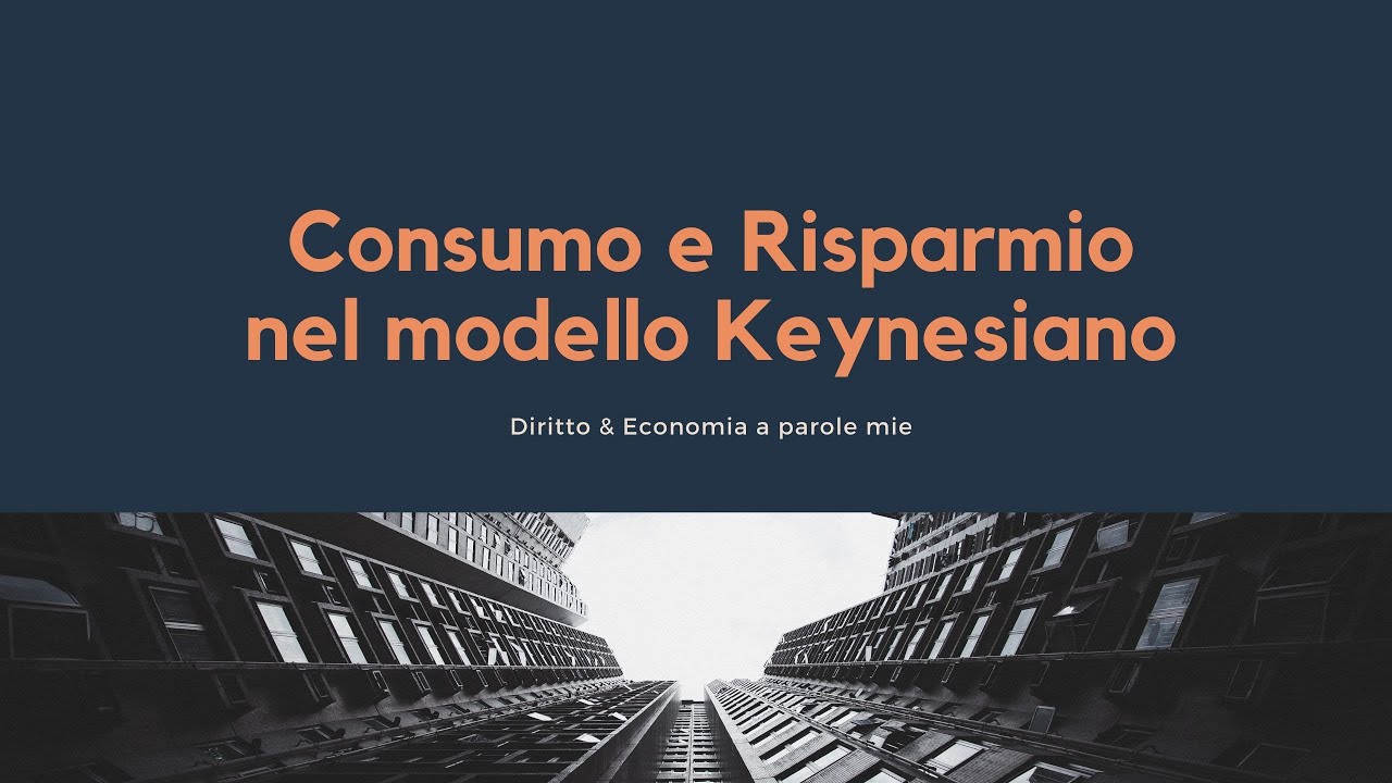 Consumo e risparmio