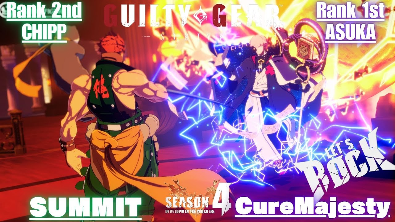 GGST➤Rank 2nd CHIPP / チップ [ SUMMIT/サミット ]  vs Rank 1st ASUKA / 飛鳥 [ CureMajesty/キュアマジェスティ ]