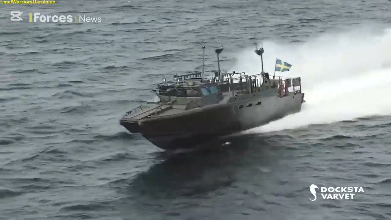 CB90: Next-generation fast assault boat protecting Ukraine's Black Sea defences