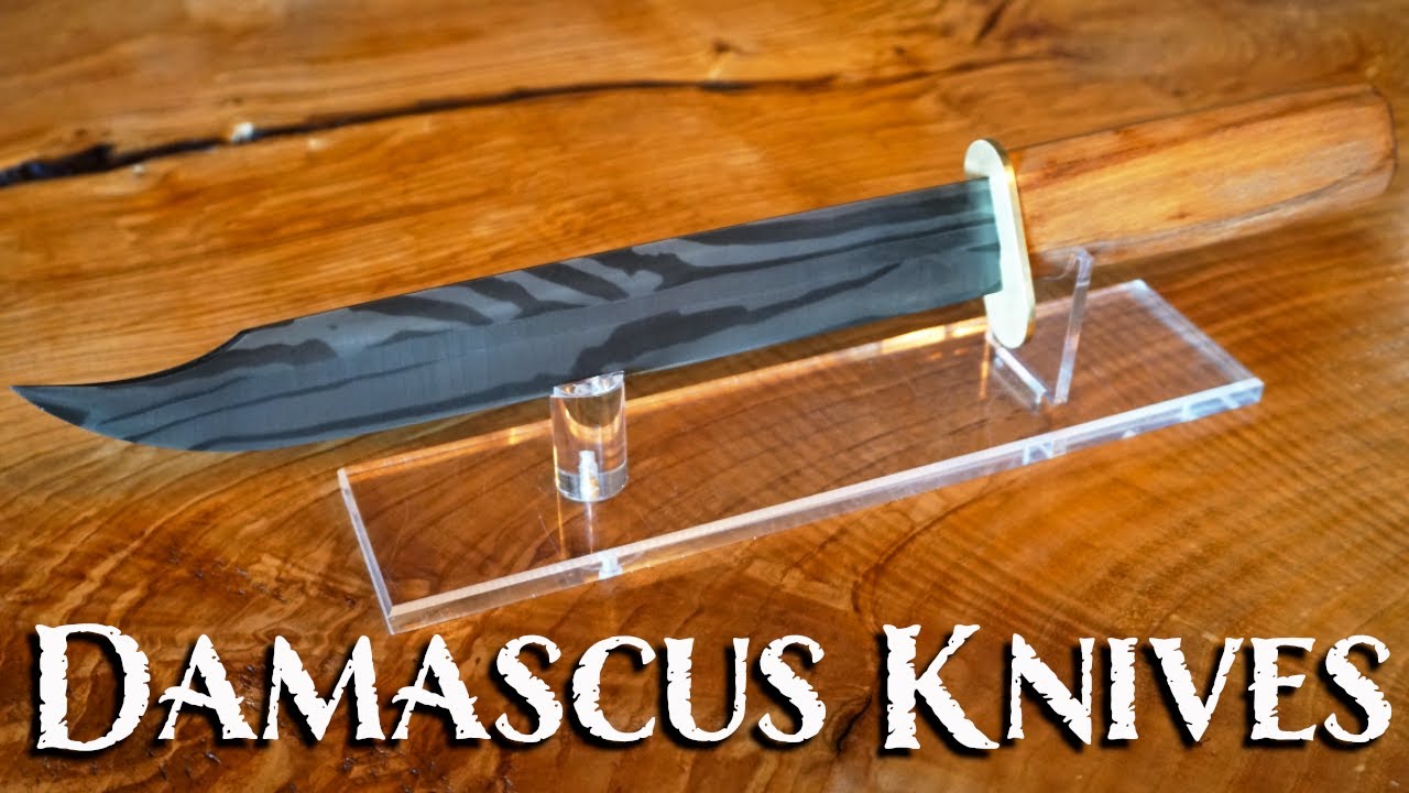 Making Damascus Billets and Knives | PHOENIX FORGE