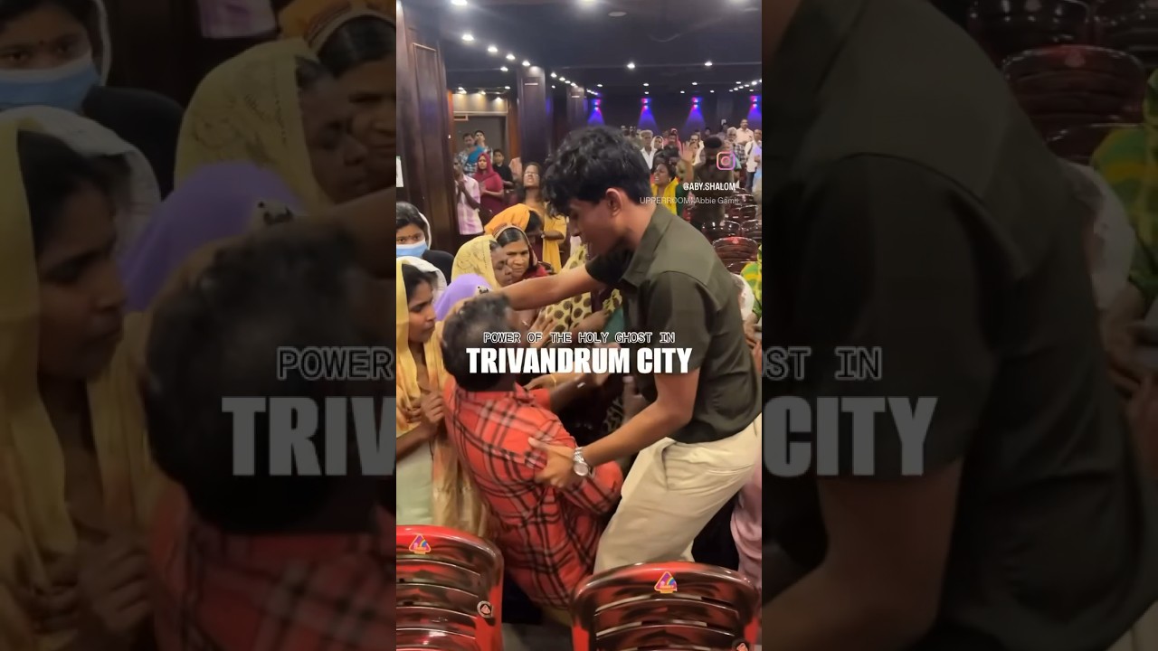 Power of Holy Ghost in Trivandrum city #abyshalom #shalomministries #drshajishalom #jesus #miracle