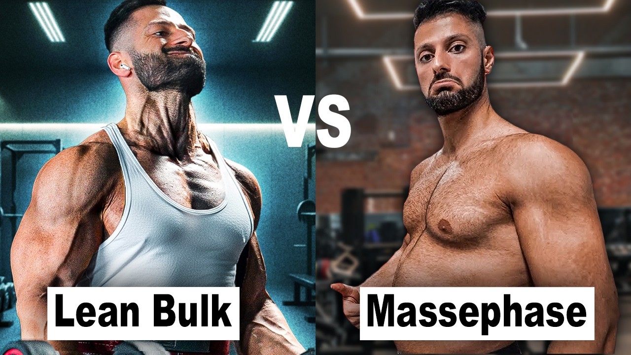Massephase vs. Lean Bulk für optimalen Muskelaufbau