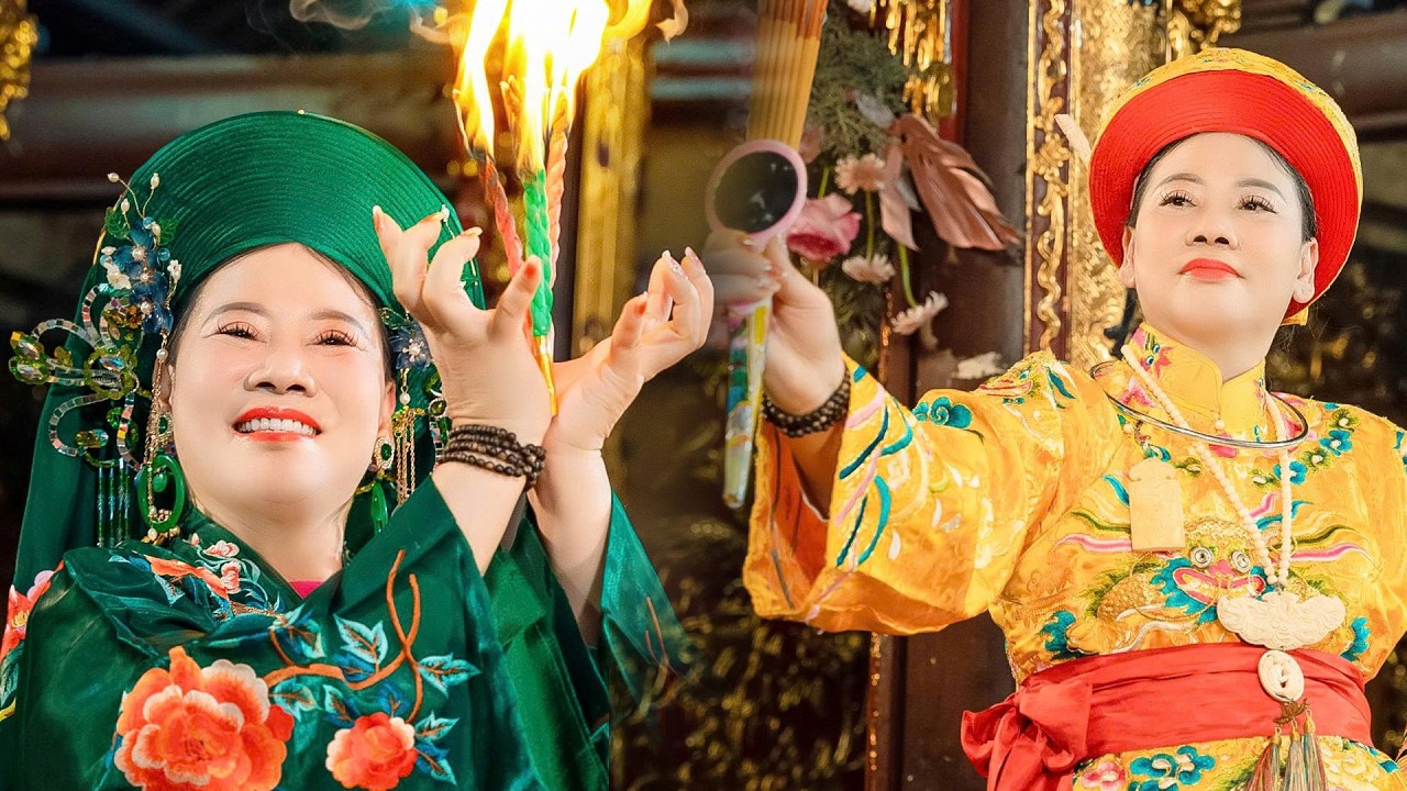 ĐỒNG THẦY LÊ THỊ THỦY . LỄ HẦU THƯỢNG NGUYÊN . TẠI TRÌNH GIANG TIÊN / THÁI NGUYÊN HD2