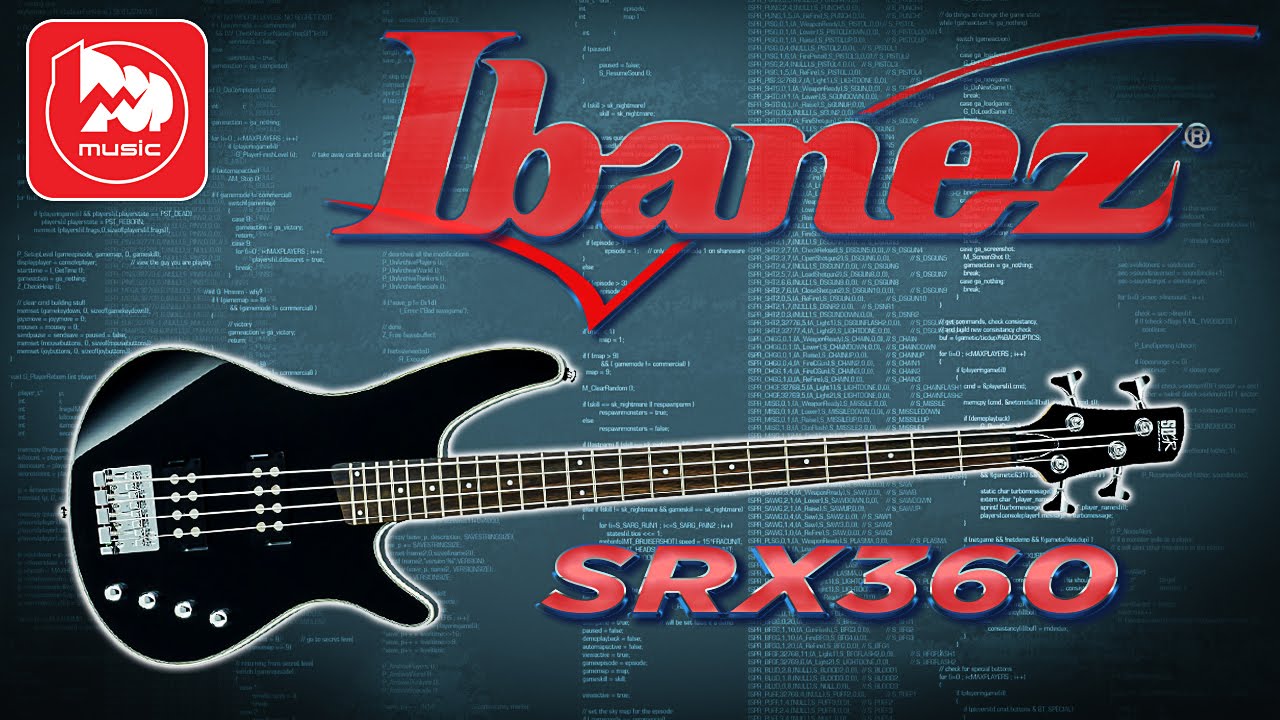 IBANEZ SRX360 бас-гитара (cover Killswitch Engage - The End Of Heartache)