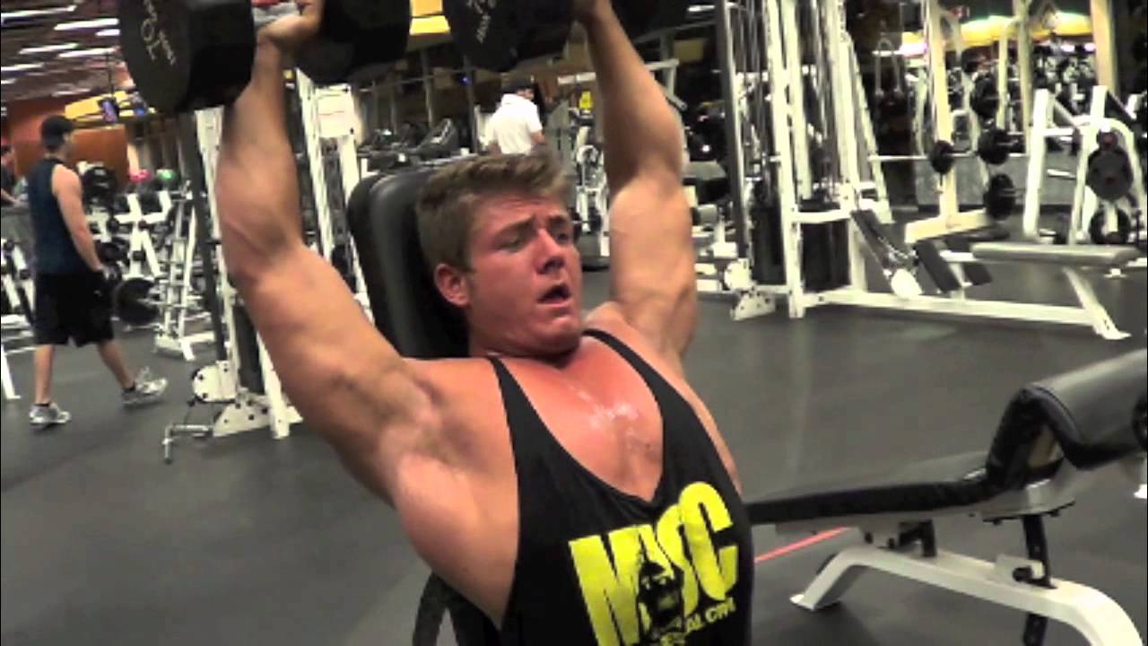 Shoulder Workout #1 - Nick Wright & Teen Tyler Sage