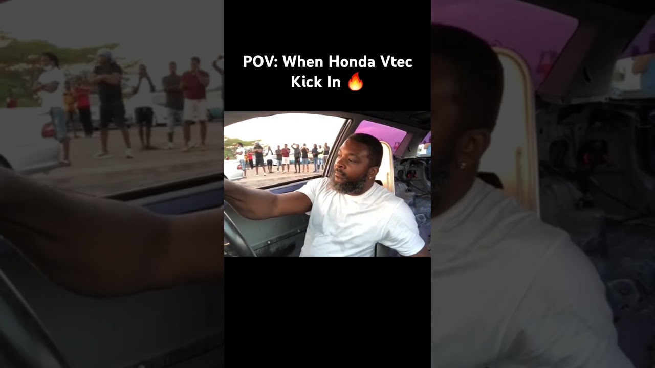 VTec Kick In Crazy Power 🥵 #vtec #honda #shorts #automobile